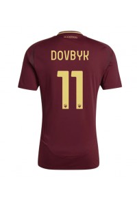 AS Roma Artem Dovbyk #11 Voetbaltruitje Thuis tenue 2024-25 Korte Mouw